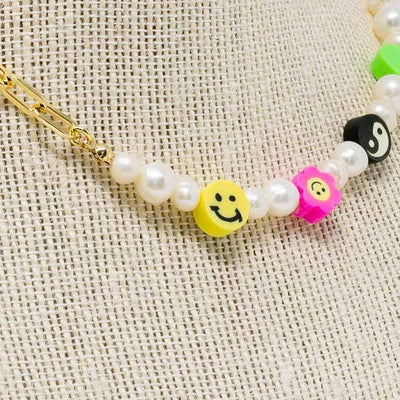 All Smiles Pearl Necklace by Mary Kathryn Design on Synergy Marketplace