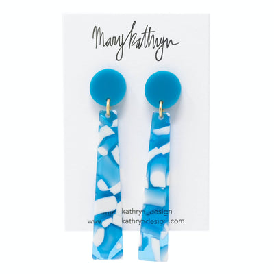 Blue Wave Earrings by Mary Kathryn Design on Synergy Marketplace