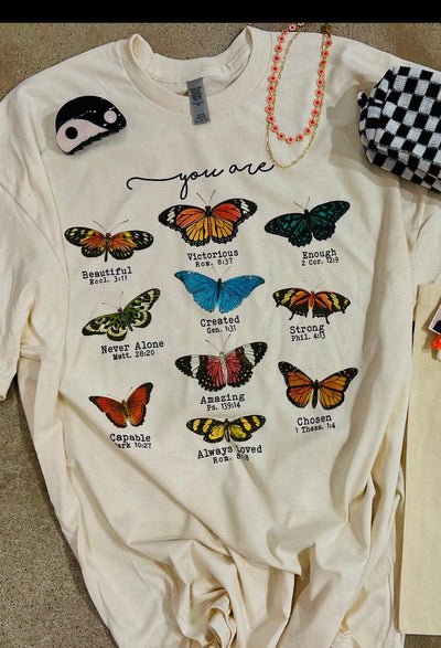Butterfly Tee by Malibu Hippie on Synergy Marketplace