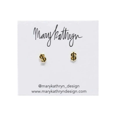 Dolla Dolla Bill Studs by Mary Kathryn Design on Synergy Marketplace