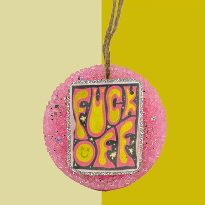 F*** Off Retro Freshie by Pinky Bolle on Synergy Marketplace