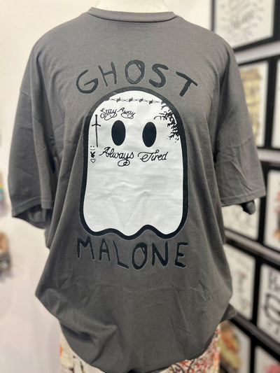 Ghost Malone Tee by Malibu Hippie on Synergy Marketplace
