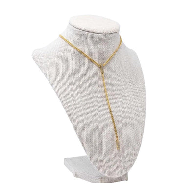 Juju Pave Lariat *Gold + Silver* by Mary Kathryn Design on Synergy Marketplace