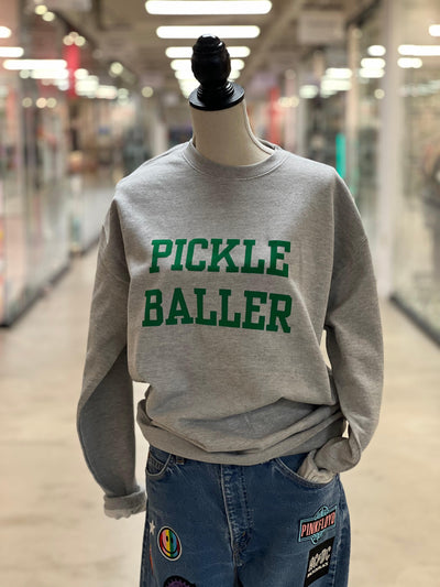 Pickle Baller Sweatshirt by Malibu Hippie on Synergy Marketplace