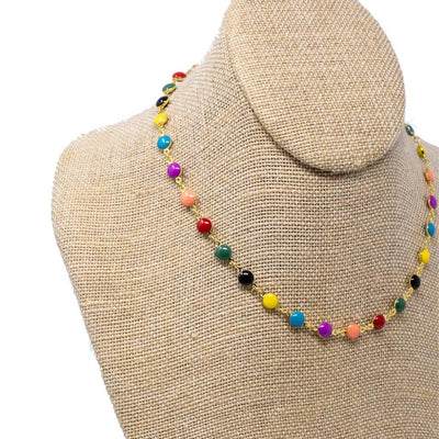 Rainbow Enamel Chain by Mary Kathryn Design on Synergy Marketplace
