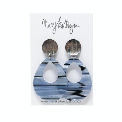 Striped Acrylic Earrings by Mary Kathryn Design on Synergy Marketplace