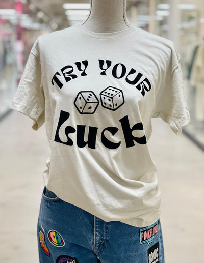 Try Your Luck Tee by Sonder on Synergy Marketplace