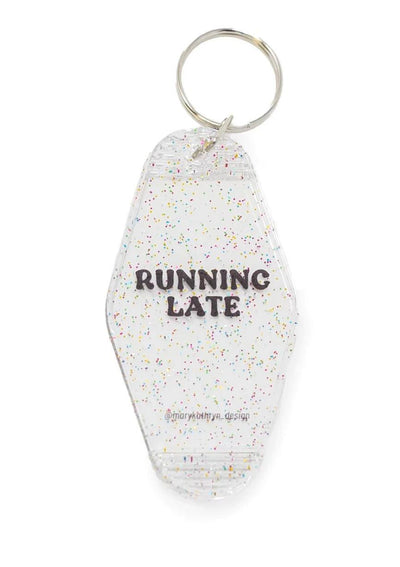 Running Late Keychain by Mary Kathryn Design on Synergy Marketplace
